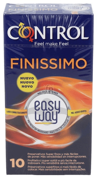 Control Finissimo Easy Way 10 Unidades - Farmacia Ribera