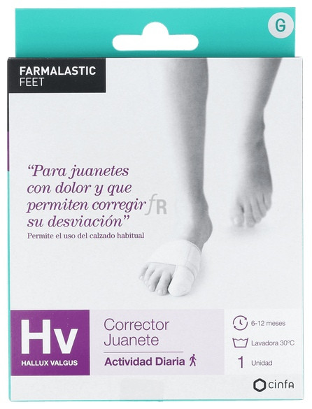 Corrector Juanetes  Farmalastic T Grande - Cinfa