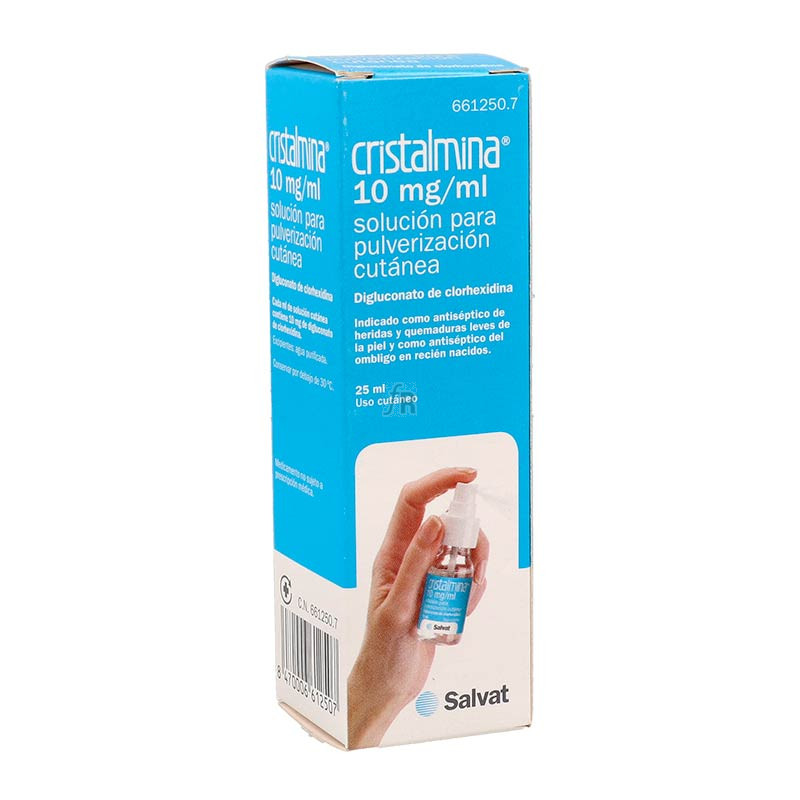 Cristalmina (10 Mg/Ml Solucion Topica Pulverizador 25 Ml) - Salvat