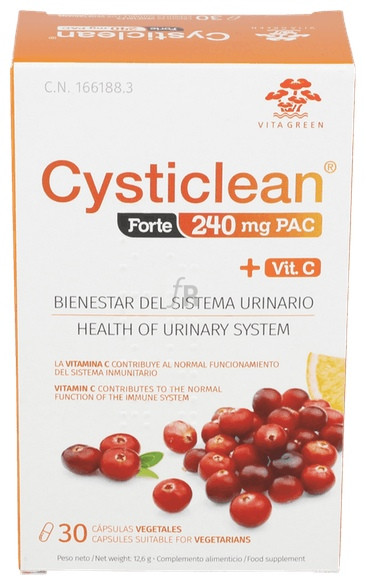 Cysticlean Forte 30 Capsulas