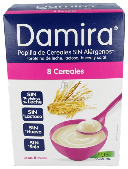 Damira 8 Cereales Fos 600G - Varios Damira 8 Cereales Fos 600G - Varios