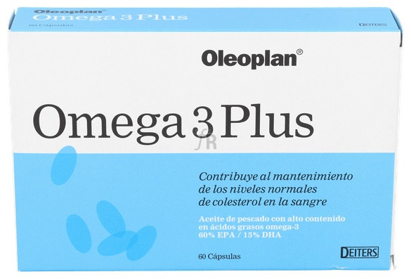 Deiters Omega 3 Plus 60 Caps - Varios