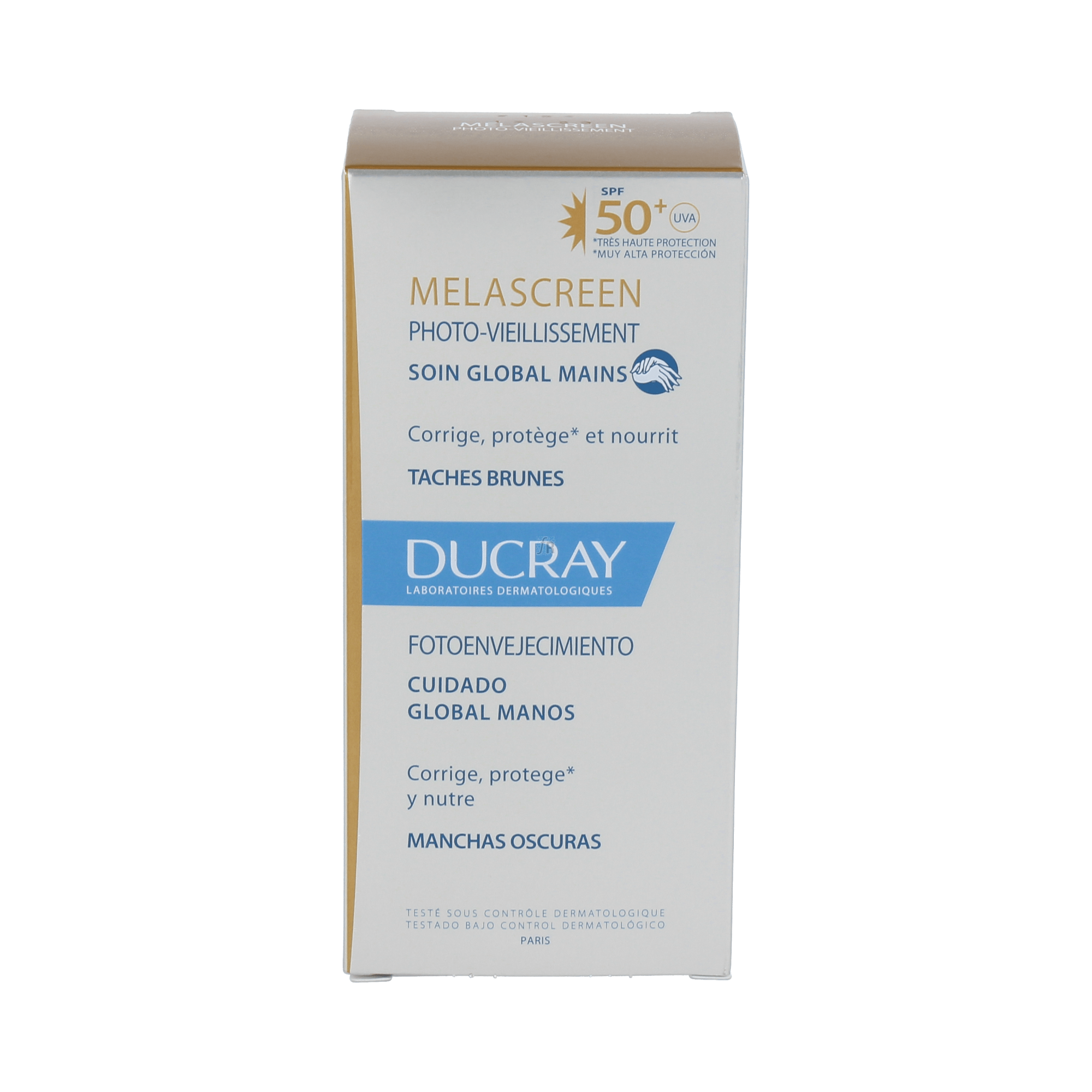 Ducray Melascreen Fotoenvej Crema Manos Fps 50+ 50 Ml