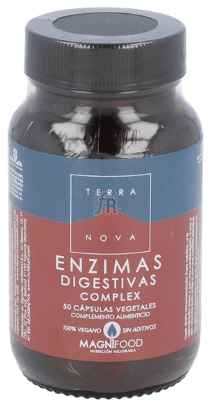 Enzimas Digestivas Comprimidoslex 50 Cápsulas - Terranova