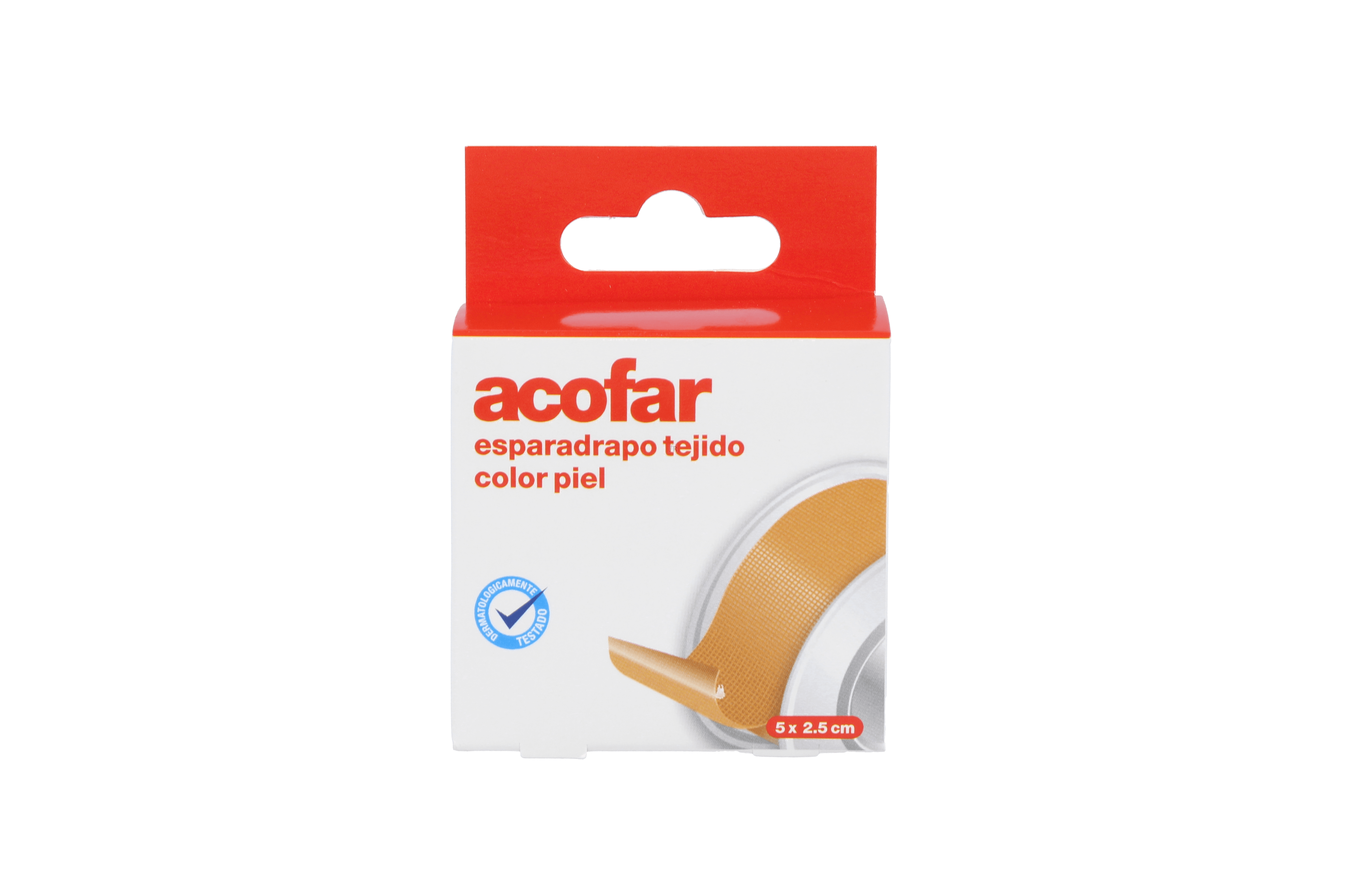 Esparadrapo Acofar T Piel 5Mx2,5Cm