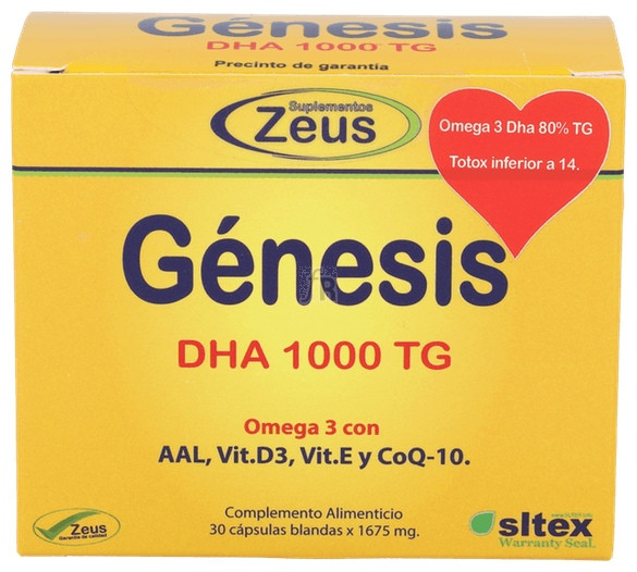 Genesis Dha 1000Tg 30Caps Zeus