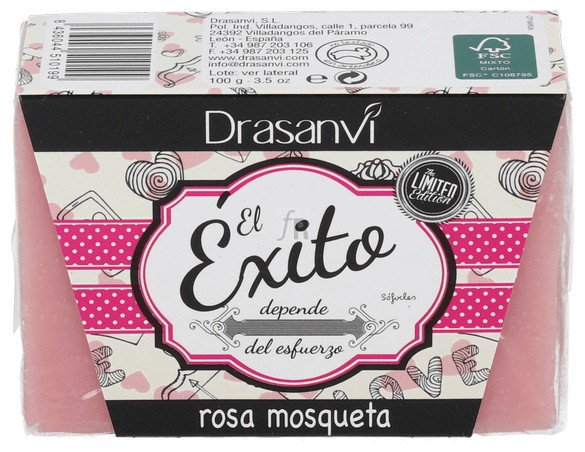 Jabon Rosa Mosqueta 100 Gr. - Drasanvi Jabon Rosa Mosqueta 100 Gr. - Drasanvi