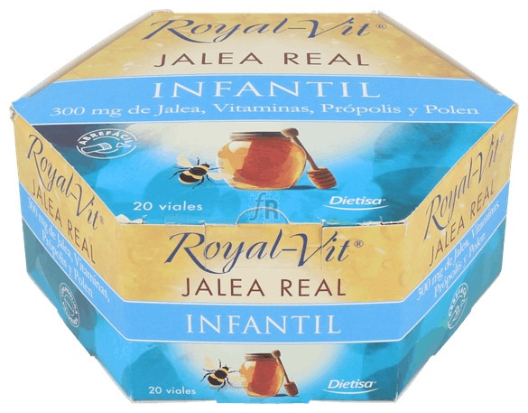 Jalea Real Royal Vit Infantil 300Mg. 20Amp