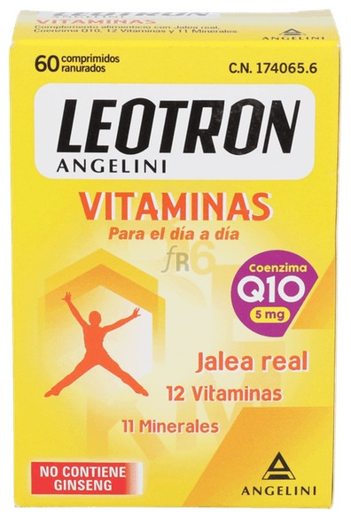 Leotron Vitaminas 60 Caps Leotron Vitaminas 60 Caps