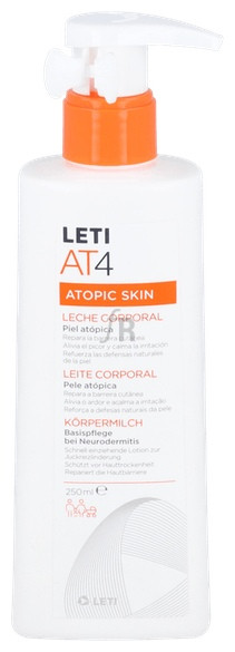 Leti At-4 Leche Corporal Bebe Niño Adulto - Oenobiol