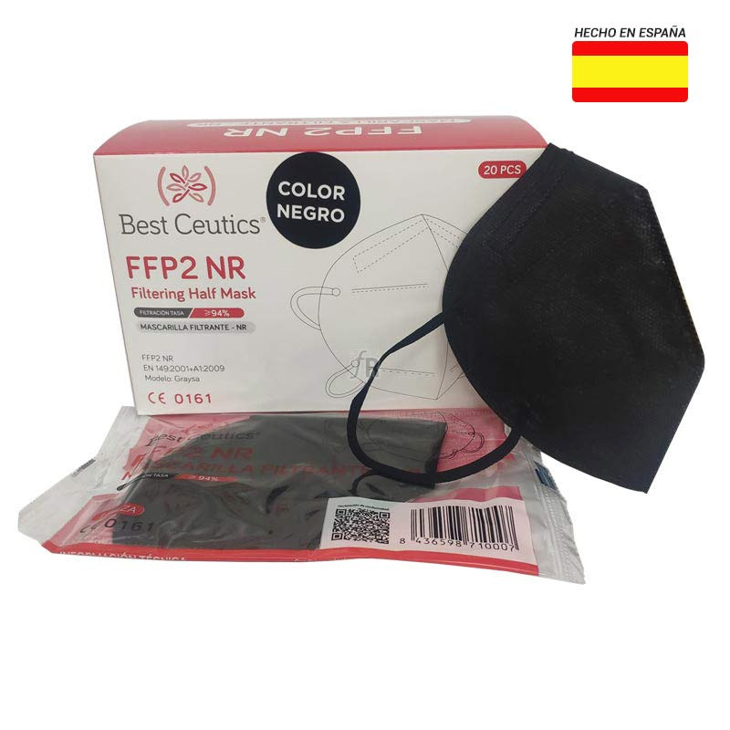 Mascarilla FFP2 NR Bestceutics 20 Unidades