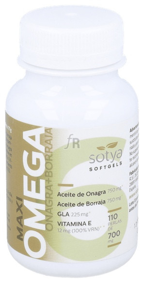 Maxi Omega Onagra / Borraja 110Perlas - Sotya