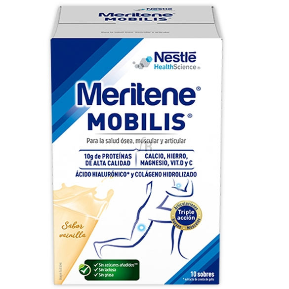 Meritene Mobilis 10 Sobres Vainilla - Farmacia Ribera