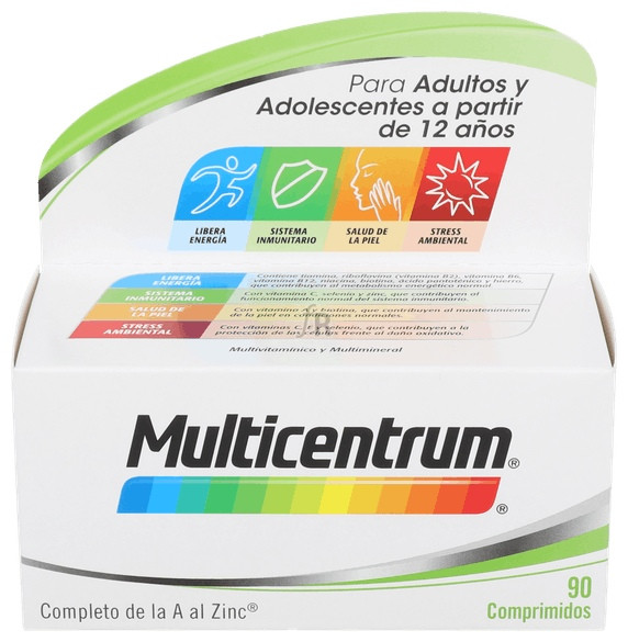 Multicentrum 90 Comprimidos