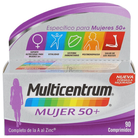 Multicentrum Mujer 50+ 90 Comp