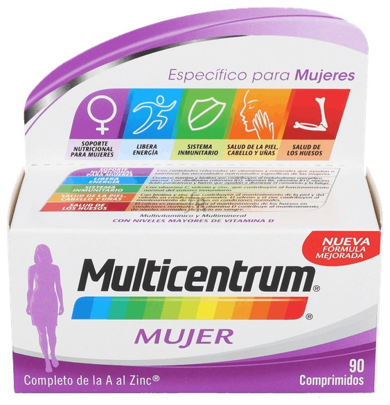 Multicentrum Mujer 90 Comp - Varios