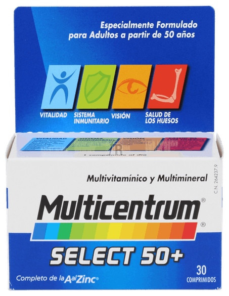 Multicentrum Select 50+ 30 Comp - Pfizer