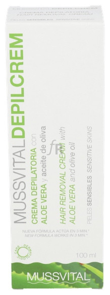 Mussvital Depilcrem Depilatoria Piel Sensible - Mussvital