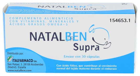 Natalben Supra 30 Caps