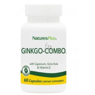 Natures Plus Ginkgo Combo 60 Caps