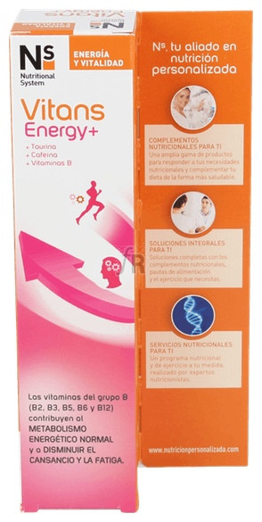 NS Vitans Energy+ 20 Comp Efervescentes