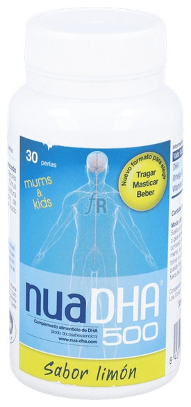 Nua Dha 500 Mg 30 Capsulas Dismar