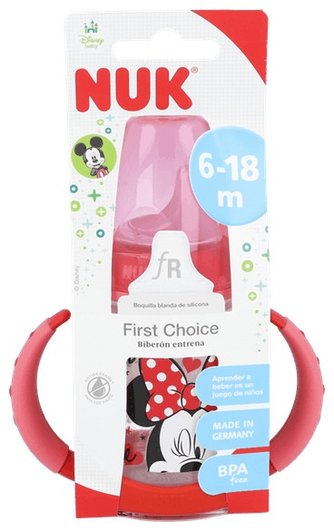 Nuk Biberon Entrena Disney Mickey  +6 Meses - Roche