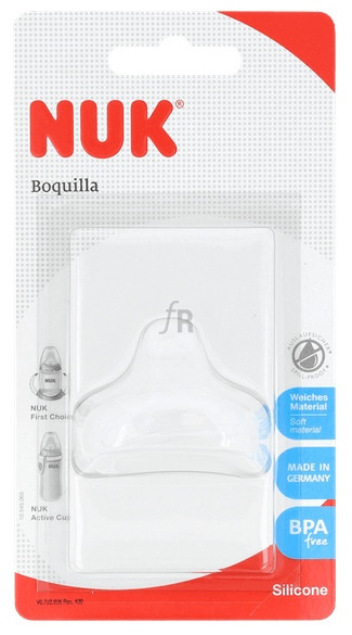 Nuk Boquilla Blanda Antigoteo 2 Unidades - Farmacia Ribera