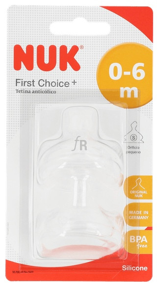 Nuk Fc Tetina 1S Silicona 2 U - Roche