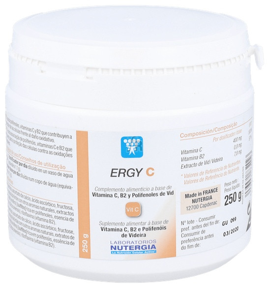 Nutergia Ergy C 250 Gr