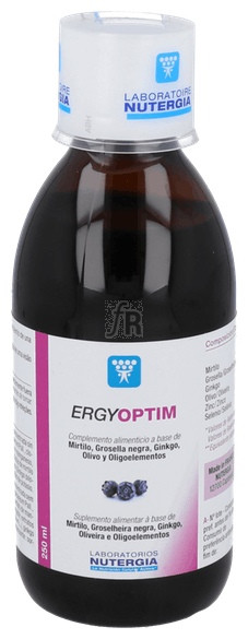 Ergyoptim Solución 250 Ml Nutergia - Nutergia