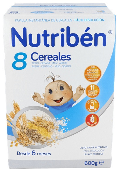 Nutriben 8 Cereales 600 G