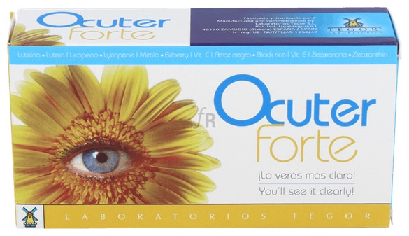 Ocuter Forte 45 Comprimidos Tegor - Tegor