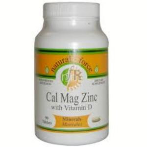 Nutri-Force Cal Mag Zinc (Calcio-Magnesio-Zinc-Vit.D) 90 Comp