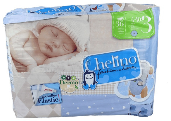 Pañal Infantil Chelino Fashion & Love T- 3 - Varios