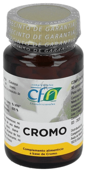 Picolinato De Cromo 90 Comp. - Cfn