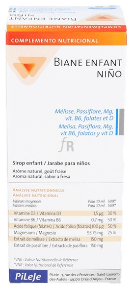 Biane Enfant Melisa-Pasiflora 150 Ml - Pileje
