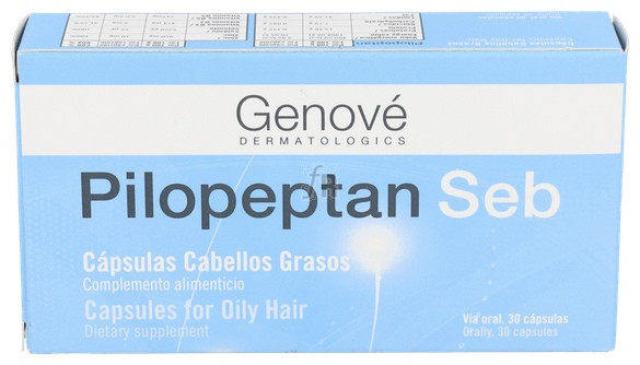 Pilopeptan Seb 30 Cápsulas - Pilopeptan Pilopeptan Seb 30 Cápsulas - Pilopeptan