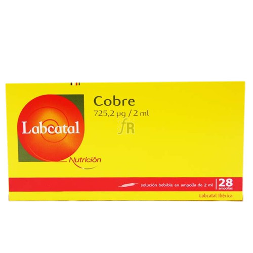 Labcatal 4 Cobre 28 Ampollas