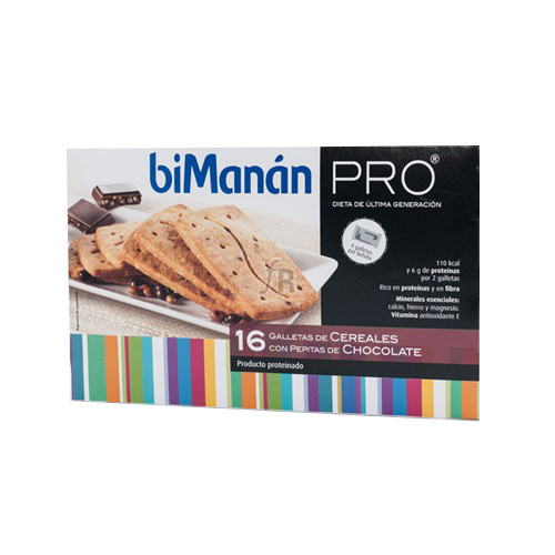 Bimanan Pro Galletas de Cereales con Piepitas de Chocolate