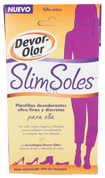 Plantillas Antiolor Devor Olor Slim Soles Ultra - Varios