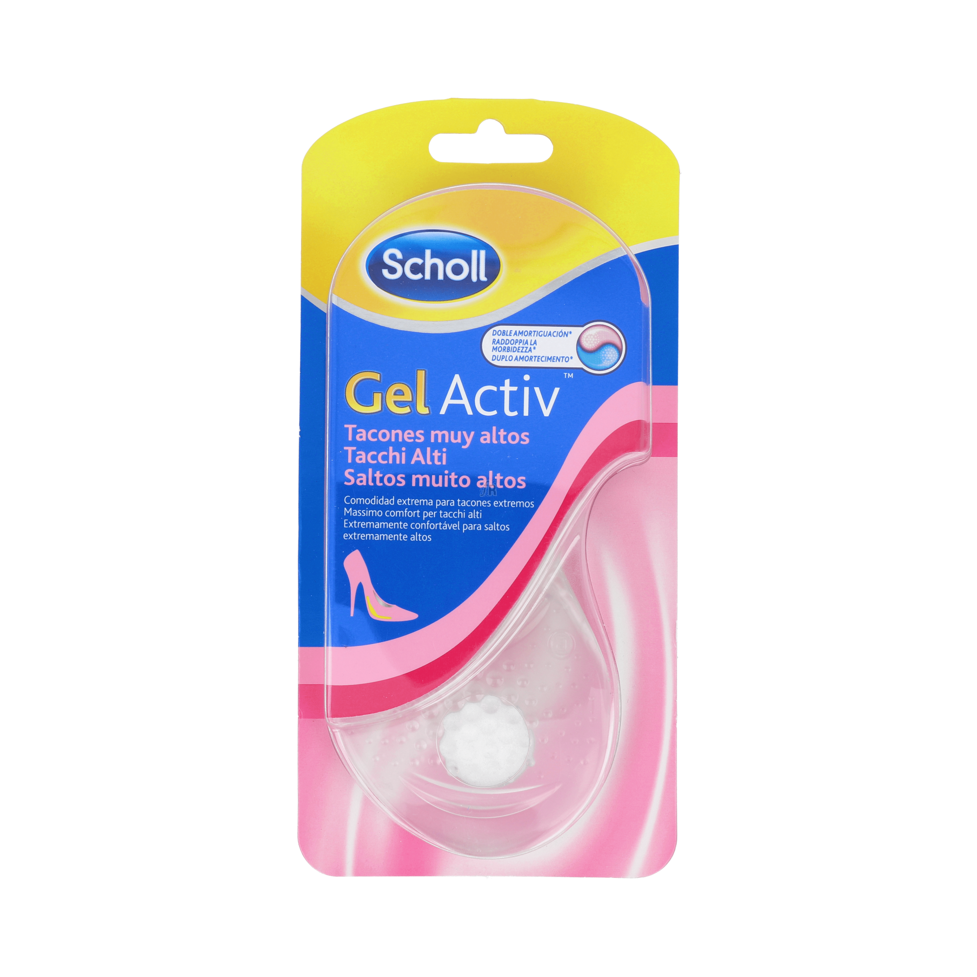Plantillas Scholl Gel Activ Tacon Alto