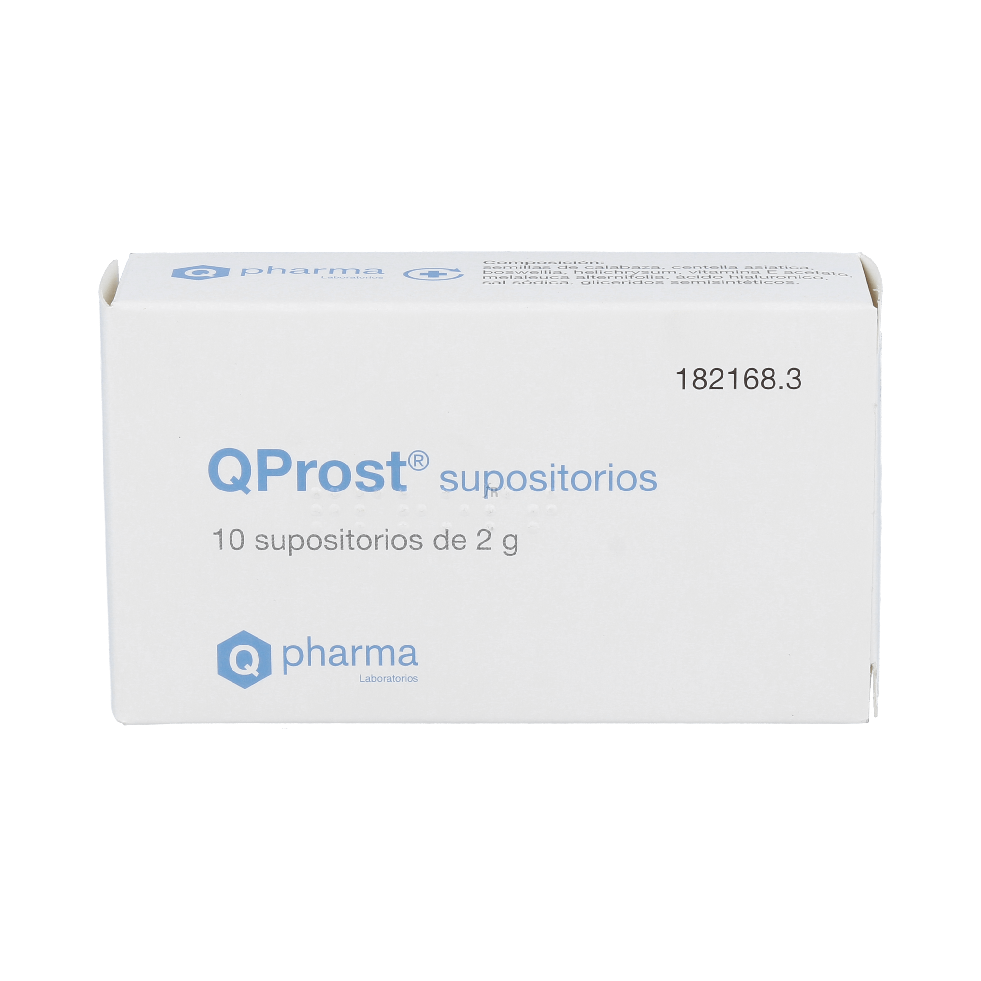 Qprost 10 Supositorios