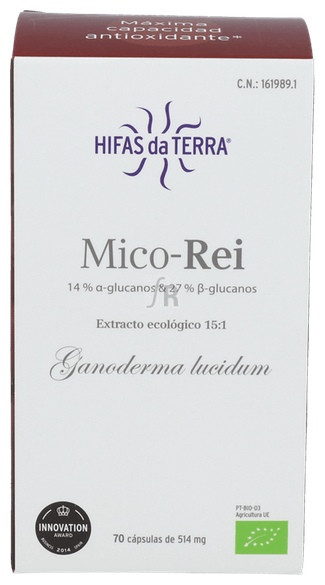 Reishi Hdt 62 Capsulas Hifas Da Terra