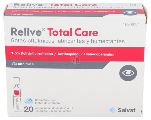 Relive Total Care Gotas Oftal 20 M - Salvat