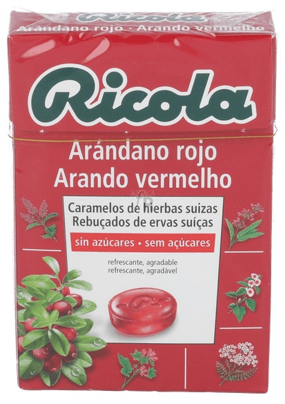 Ricola Caramelos Sin Azúcar Arándano 50 gr.