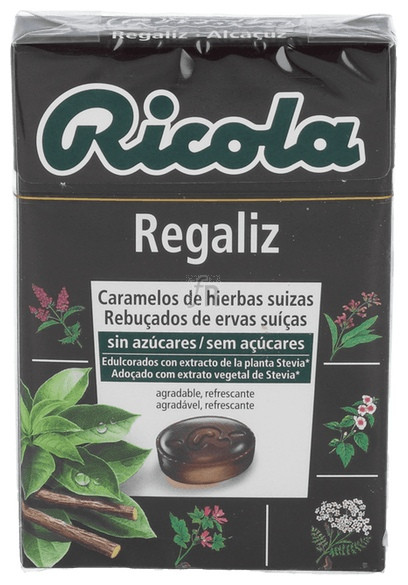 Ricola Caramelos Sin Azucar Regaliz - Diafarm