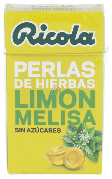 Ricola Perlas Sin Azúcar Limón Melisa 25 gr.