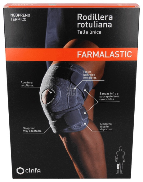 Rodillera Rotuliana Farmalastic Neopreno T- Unic