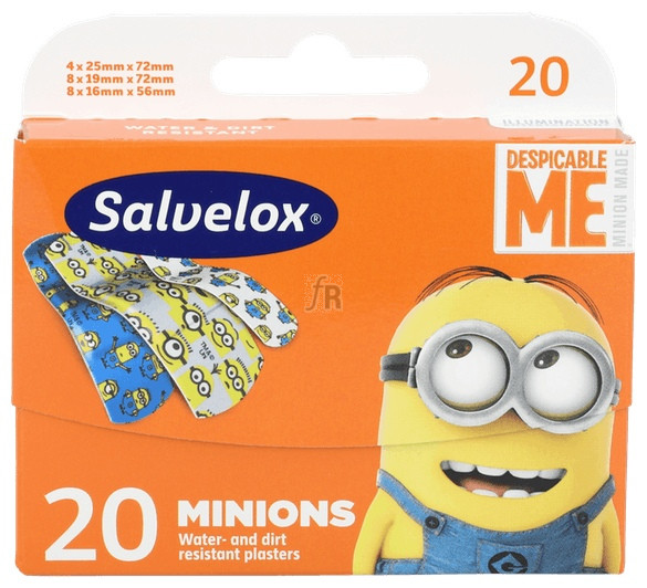 Salvelox Aposito Adhesivo Minions 20 Apositos In - Varios